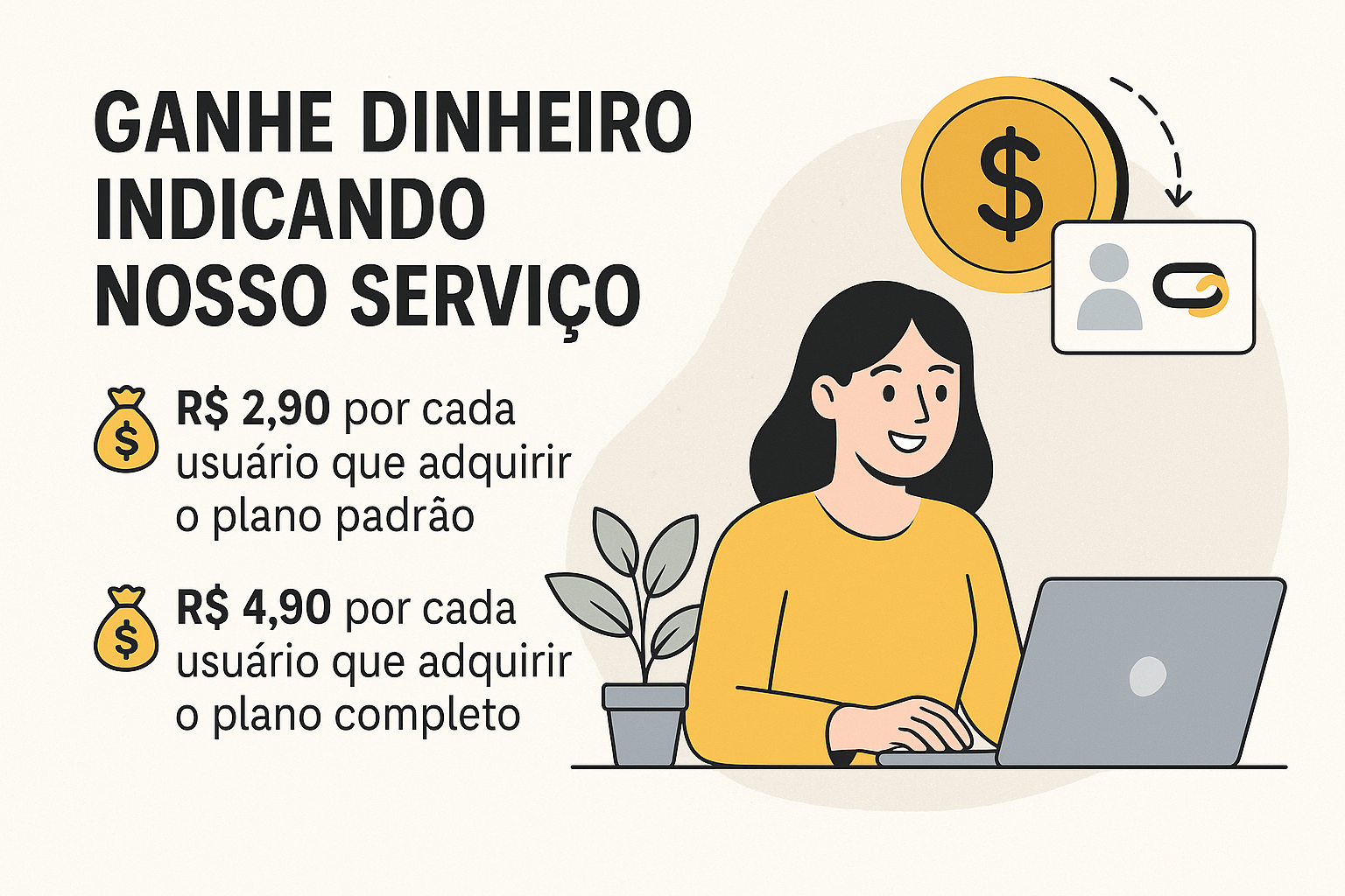 Comissão de marketing de afiliados